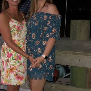 Off the shoulder Floral dress